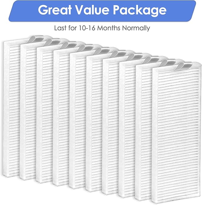 (10 Pieces) HEPA Filter Compatible with Lefant M210B M213S M210S M210 M213, OKP Life K2 K3 K3A K4 K5, Replacement Parts 10 Filters